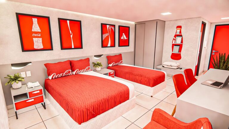 Coca-Cola lança primeiro quarto temático da marca no Nordeste; saiba como e onde será