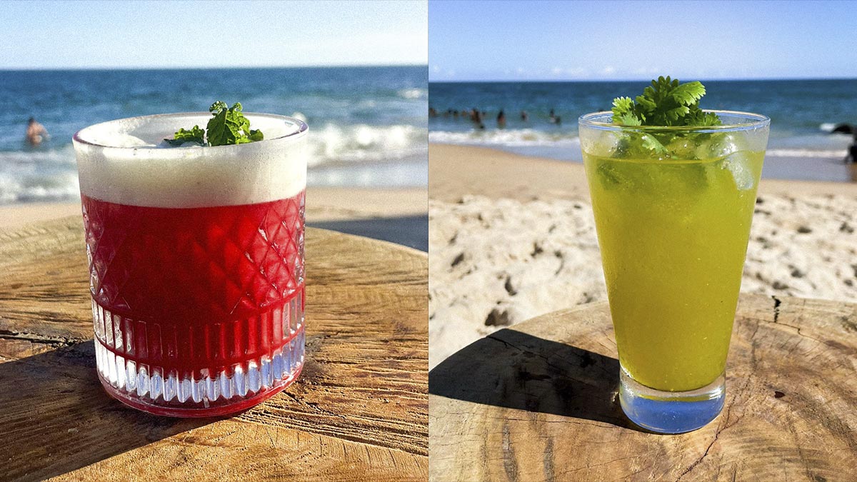 Blue Praia celebra a cultura baiana com sua nova carta de drinks feitos com ingredientes locais