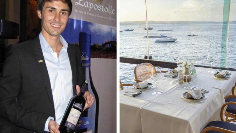 Benjamin Fraysse da Clos Apalta Guia Jantar Harmonizado no Yacht Clube