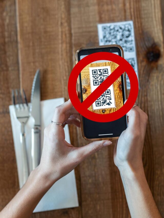 Adeus, Cardápio QR Code: 4 motivos para não gostarmos dele