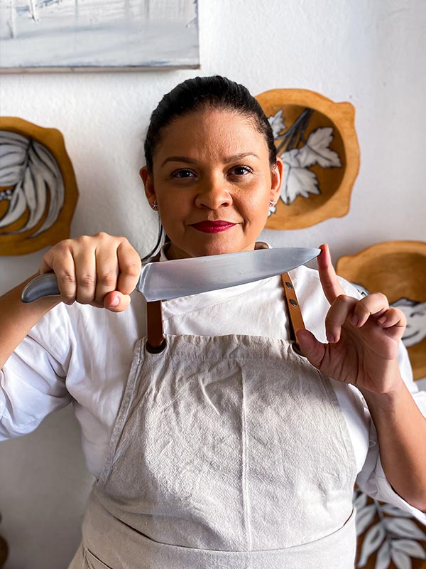 chef Karine Poggio por Pedro Mascarenhas