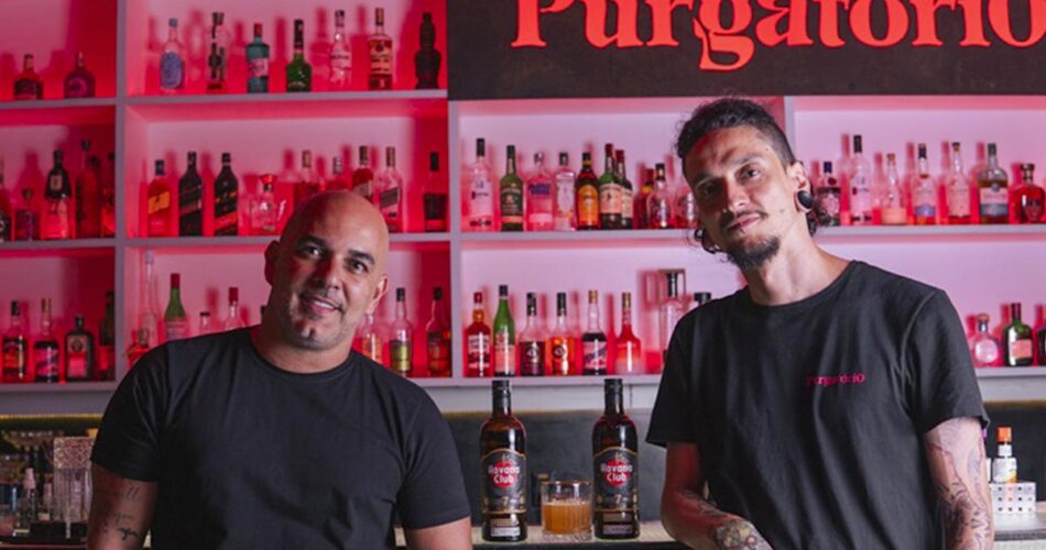 Jonatan Albuquerque e Camilo Cardona do Purgatório Bar, o representante do nordeste na Cocktail Maestros 2024