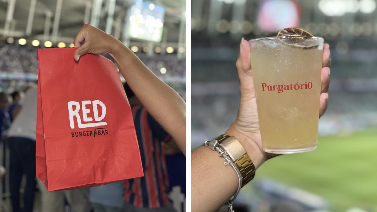 RED Burger e Purgatório na Arena Fonte Nova