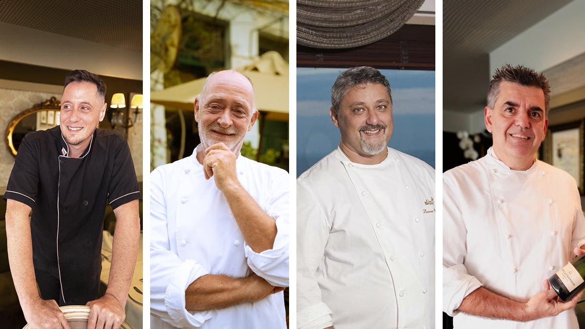 Vive la France no Chez Bernard, com 4 chefs franceses