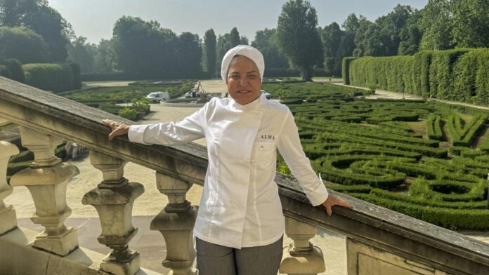 Chef Tereza Paim no ALMA na Itália