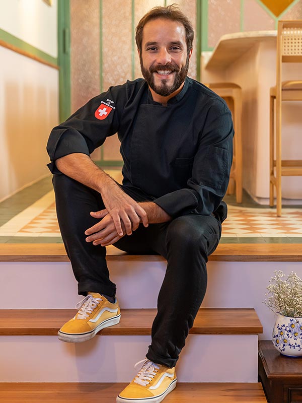 Megiro celebra 1 ano com chefs e samba no Horto Florestal Elia Schramm Rodrigo Azevedo