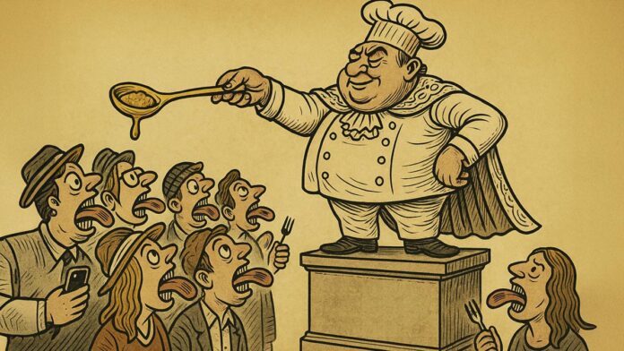 Como a elite molda o gosto popular na gastronomia