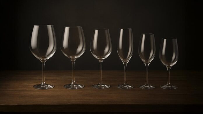 taças de vinho