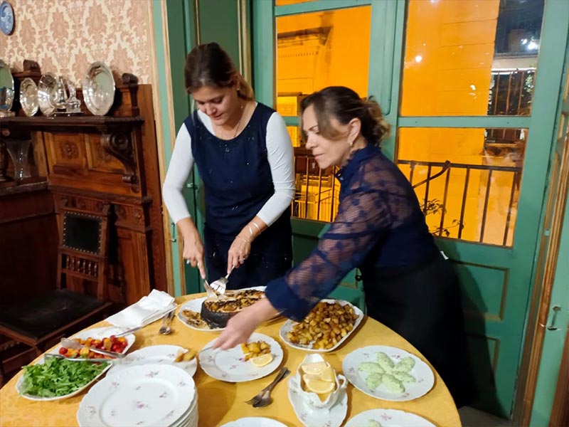 Chef Andréa Ribeiro brilha em jantar imersivo na Sicília chef andrea ribeiro sicilia 02