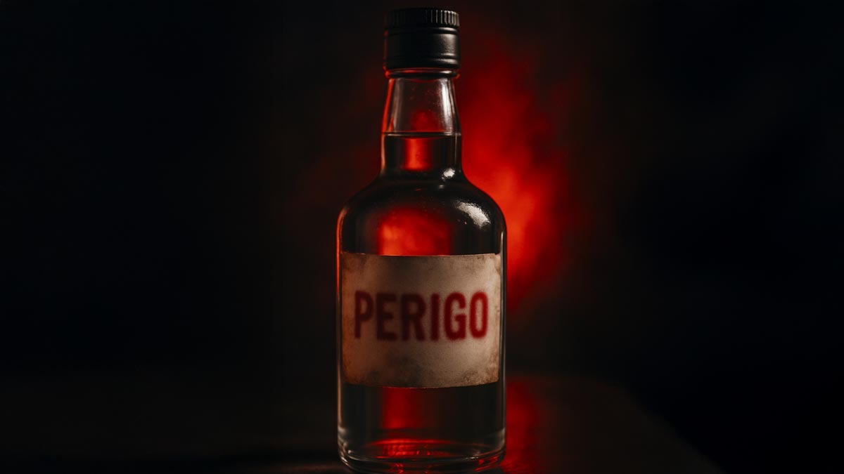 Metanol nas bebidas: o perigo escondido e como se prevenir