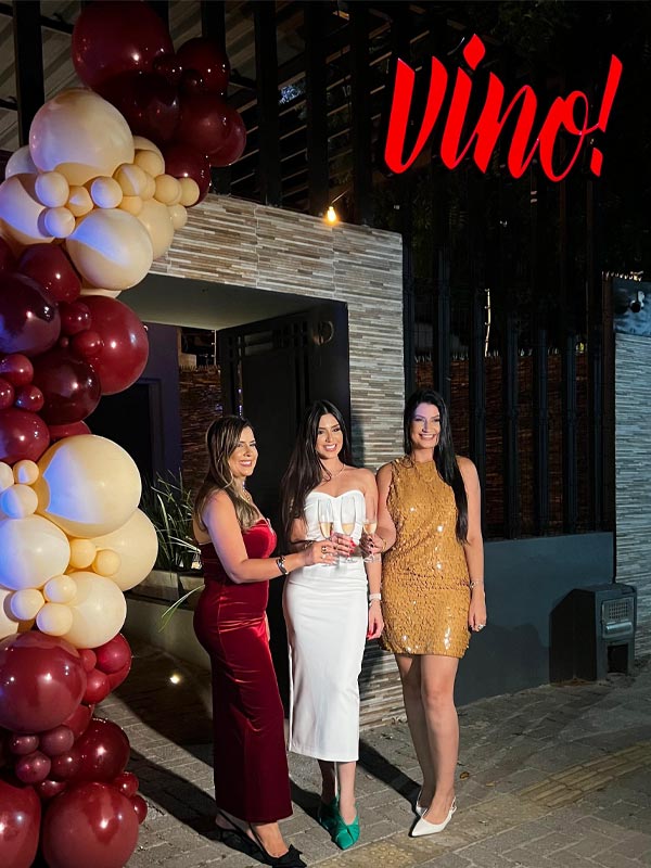 Vino Salvador celebra 1 ano com degustações livres e experiências sensoriais rochelle jessica ananda vino salvador