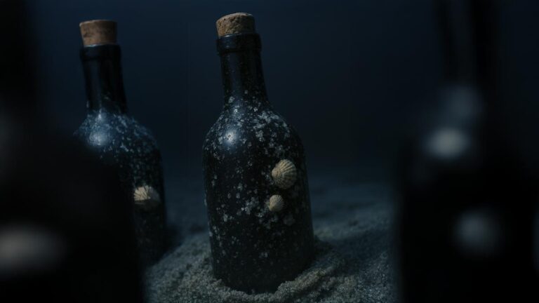 Vinhos submersos: o mistério encantador das garrafas que amadurecem no mar
