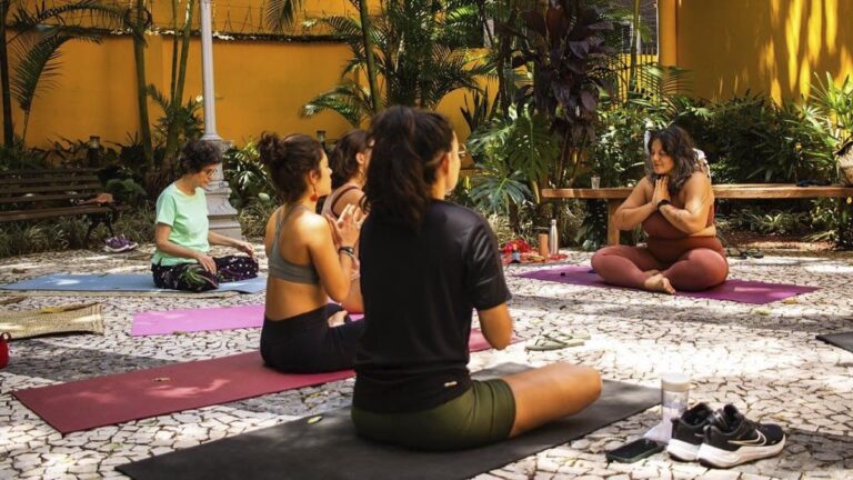Corpo em Festa: Yoga, Brunch e Vinhos em experiência sensorial no Cinema do Museu