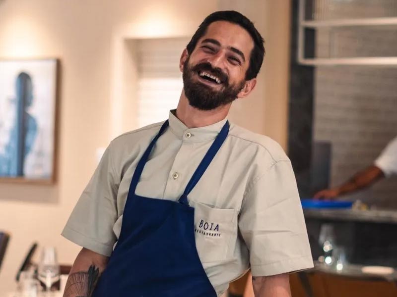 Intercâmbio de Sabores: Glory Kabé e Kaywa Hilton em jantar a quatro mãos no Boia kaywa hilton