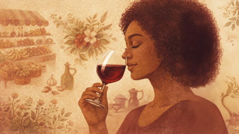 Degustar vinhos é treinar os sentidos