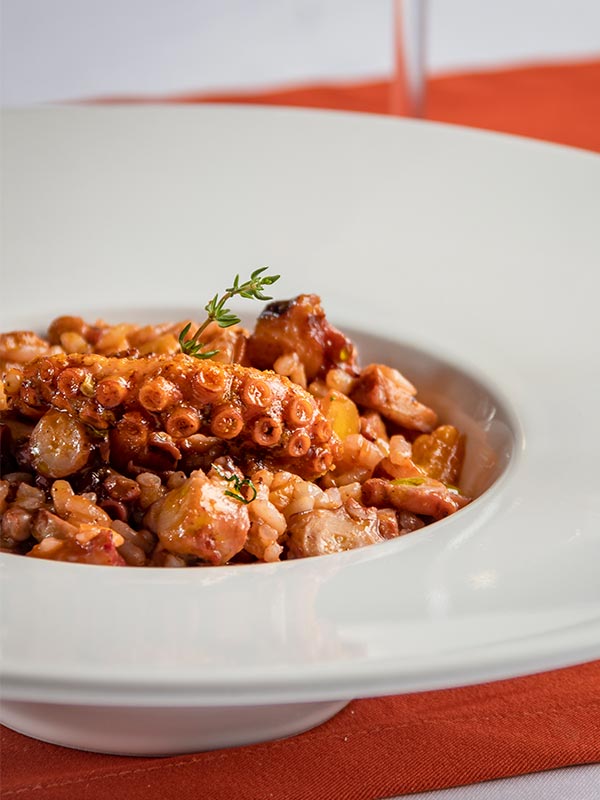 baiao de frutos do mar