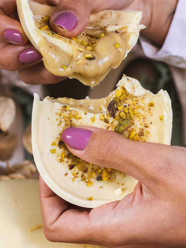 jeanne garcia pascoa 2026 pistache