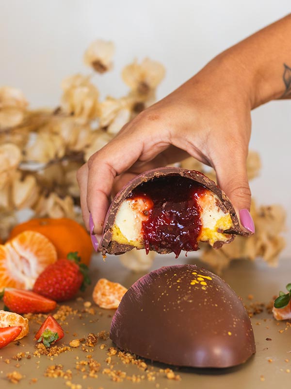 jeanne garcia pascoa 2026 tangerina e morango