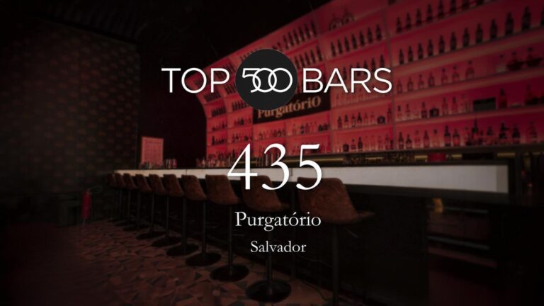 Purgatório Bar sobe 41 posições no Top 500 Bars e segue entre os melhores do mundo em 2026