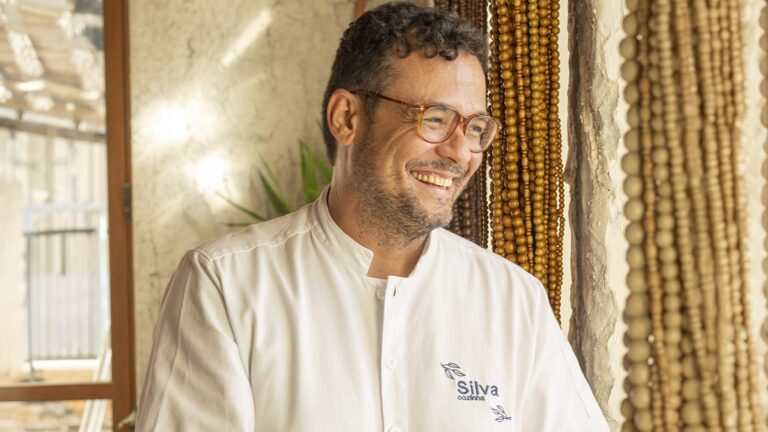 Silva Cozinha põe parrilla na calçada da Rua Chile durante o Wine Brasil Music