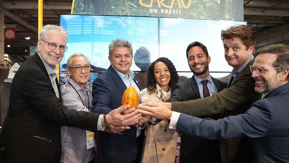 Comitiva da Bahia, do Pará e do Espírito Santo apresentou, no Salon du Chocolat Paris, a primeira edição latino-americana do evento, que acontece de 10 a 13 de dezembro no Centro de Convenções Salvador